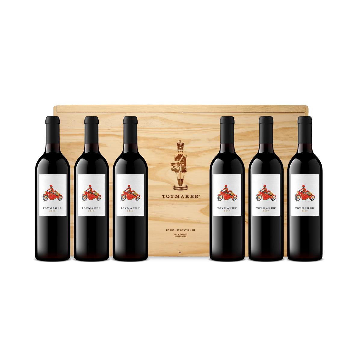 2017 Toymaker 6-Bottle Branded Wood Case | Cabernet Sauvignon