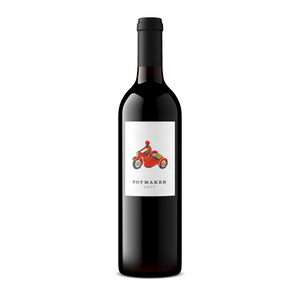 2017 ToyMaker Cabernet Sauvignon red wine bottle, Red Wine, Library Collection, Napa Valley, California, made by winemaker Martha McClellan of Sloan Estate, Checkerboard Vineyards, Levy &amp; McClellan, and formerly of Harlan Estate. Best Napa Valley Grand Cru red wines.