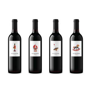2012, 2013, 2014, 2015 ToyMaker Cabernet Sauvignon, Red Wine, Library Collection, Napa Valley, California, made by winemaker Martha McClellan of Sloan Estate, Checkerboard Vineyards, Levy &amp; McClellan, and formerly of Harlan Estate. Best Napa Valley Grand Cru red wines.