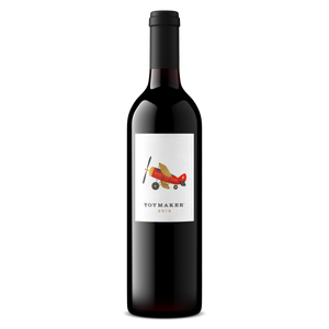 2018 Toymaker | Napa Valley | Cabernet Sauvignon | Red Wine | Martha McClellan | Rated 97+ Points by Lisa Perrotti-Brown of The Wine Independent 750 ML wine bottle image with toy bi-plane airplane above the word Toymaker and the vintage 2018