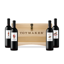 Load image into Gallery viewer, 2012, 2013, 2014, 2015 ToyMaker Cabernet Sauvignon, Red Wine, Library Collection, Napa Valley, California, made by winemaker Martha McClellan of Sloan Estate, Checkerboard Vineyards, Levy &amp; McClellan, and formerly of Harlan Estate. Best Napa Valley Grand Cru red wines.
